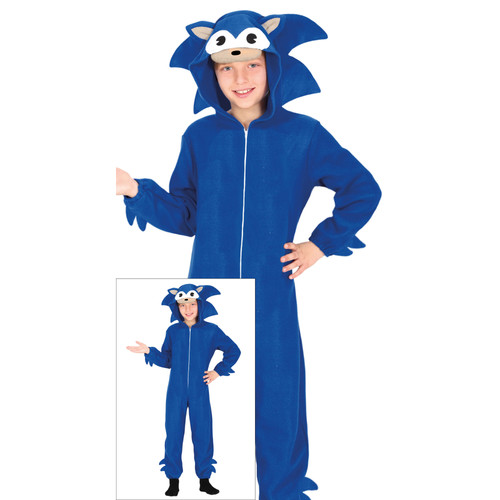 Costume riccio blu tuta con - costume,
